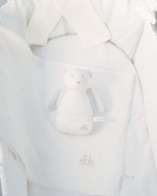 Pamplemousse Peluches - Coffret Hochet Ange et Langes