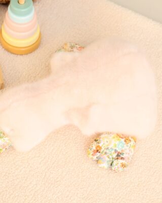 Pamplemousse Peluches - Peluche Le canard Aglaé Rose Liberty