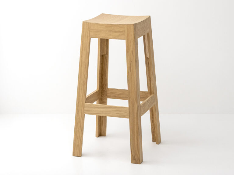 Delavelle - Tabouret de Bar en Chêne Massif - Wak