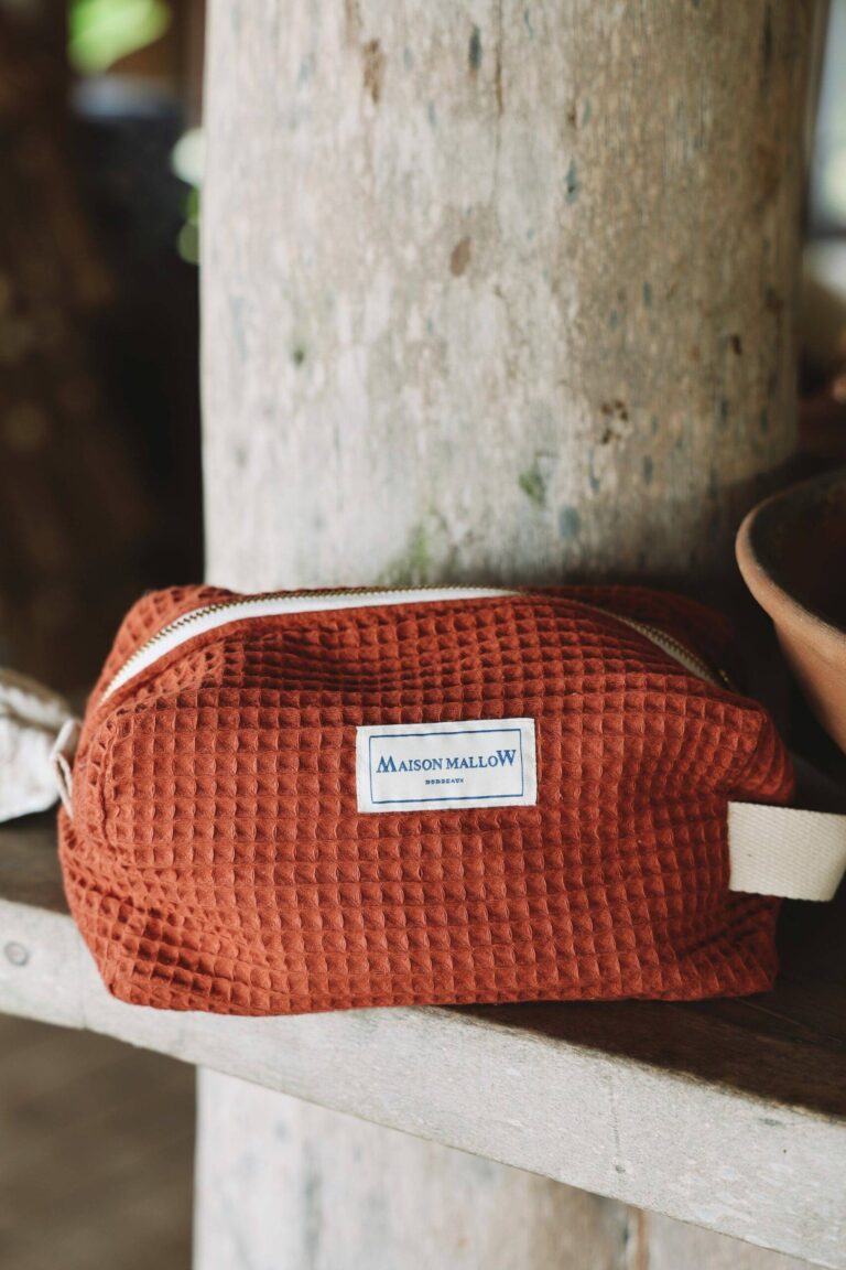 Maison Mallow - Trousse de Toilette Terracotta