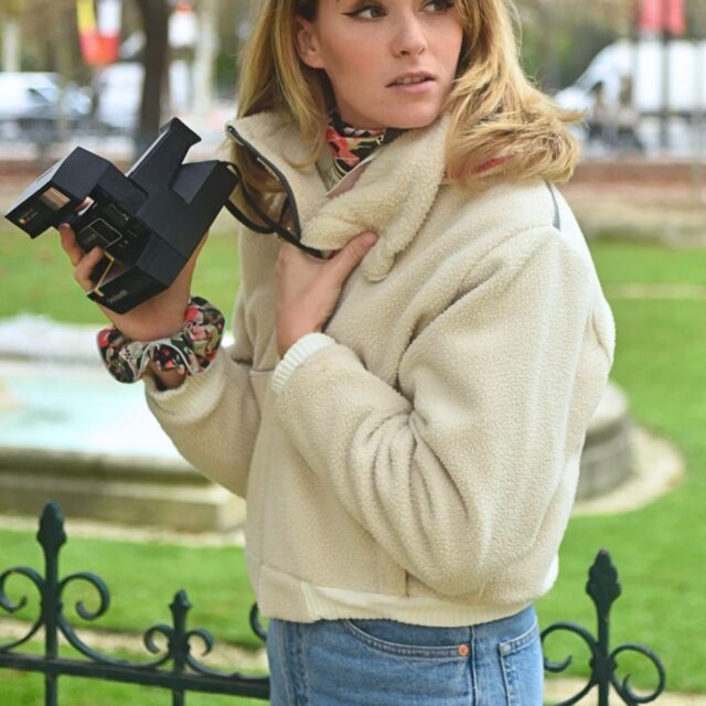 La Piece Paris - Veste moutonnée CANDEM