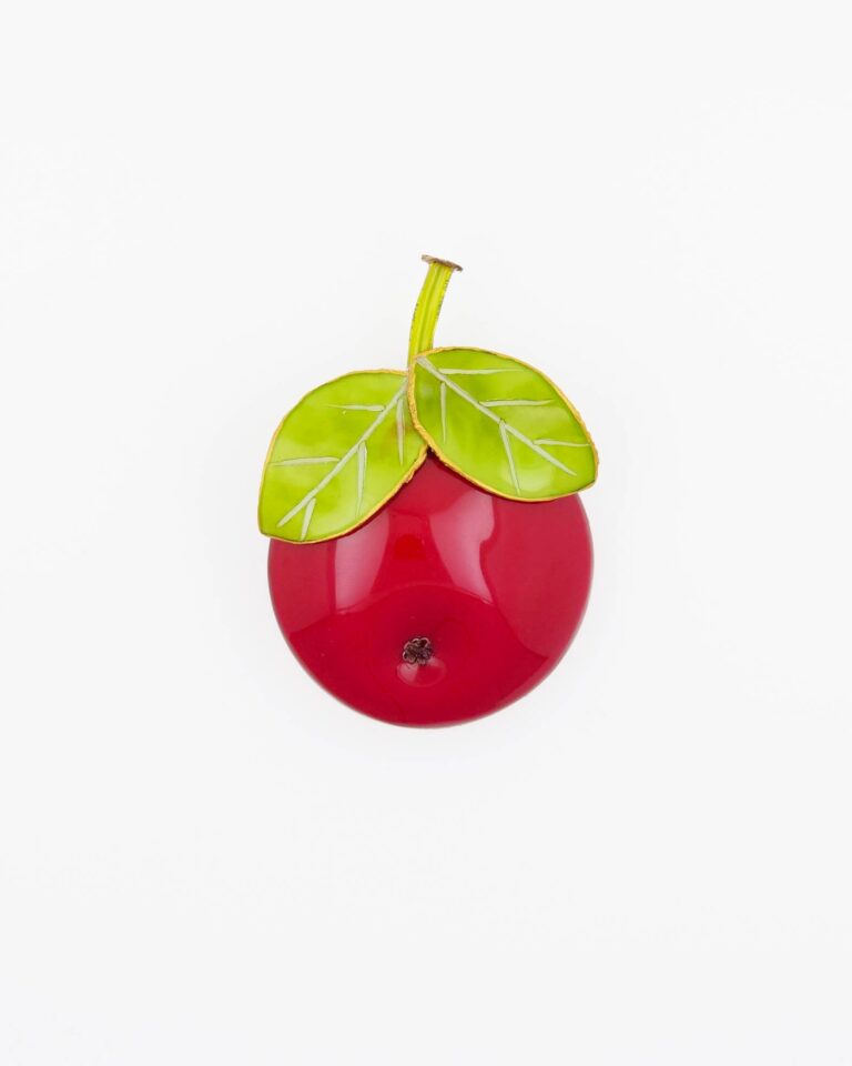Ciléa Bijoux - Broche accessoire fruit Pomme - Grand