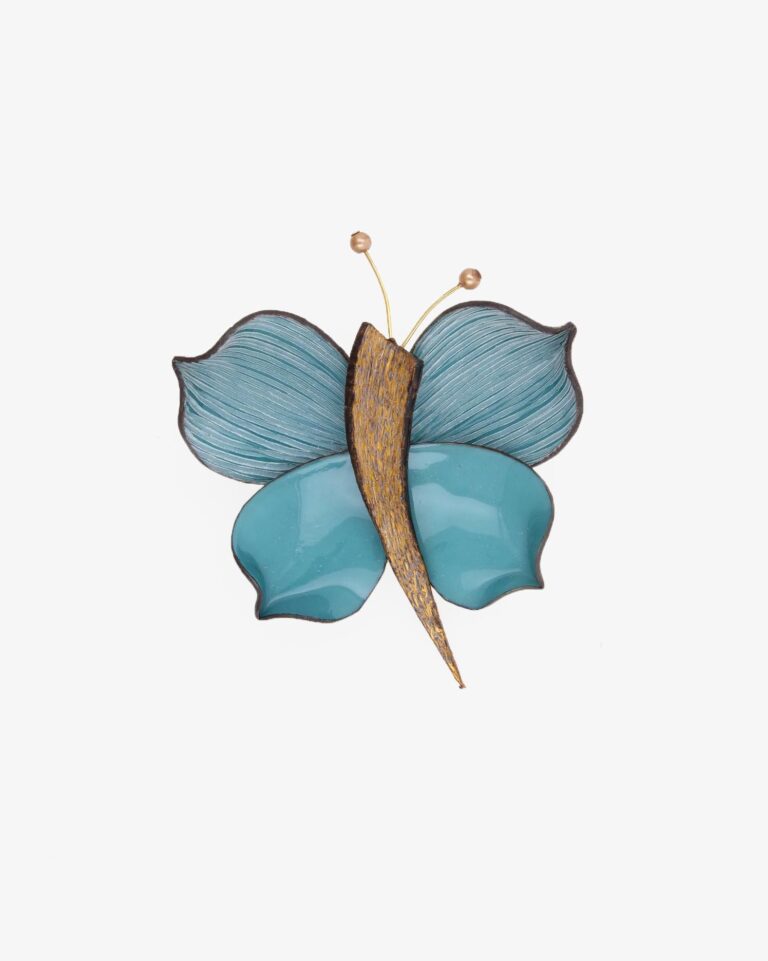 Ciléa Paris - Broches bijoux papillon Zora effet satin