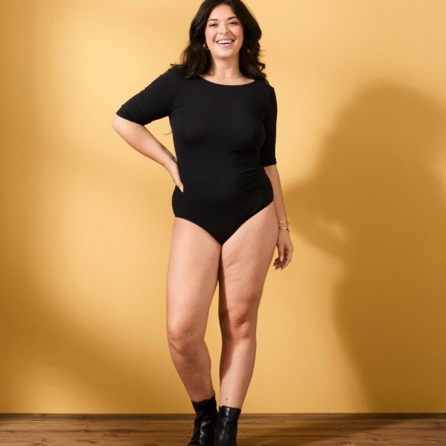 Lemahieu - Body dos nu - Noir - Femme