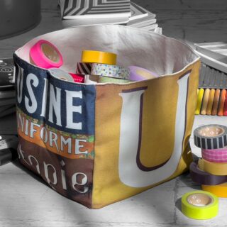 Maron Bouillie - Boite de rangement alphabet lettre UV made in France – Maron Bouillie