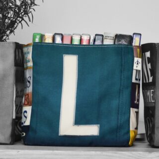 Boite de rangement alphabet lettre L made in France – Maron Bouillie par la marque Maron Bouillie Maron Bouillie - Boite de rangement alphabet lettre L made in France – Maron Bouillie