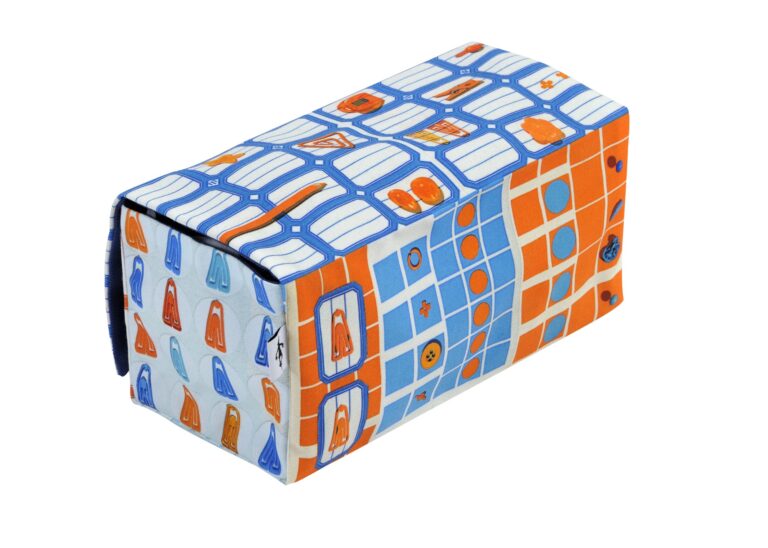Maron Bouillie - Boite à outils La bricole Orange et bleu - Maron Bouillie Paris