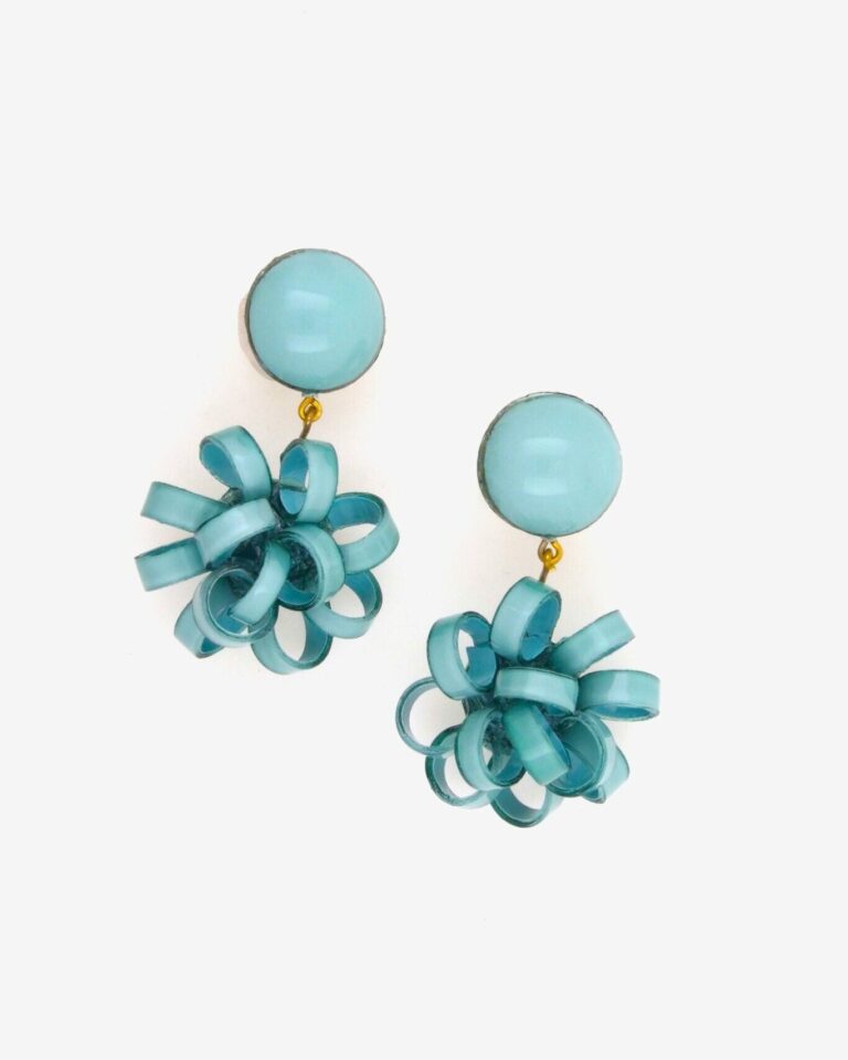 Ciléa Paris - Boucles d'oreilles fantaisie pendantes Gribouille