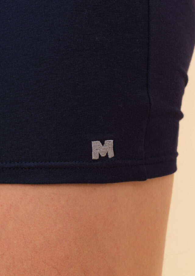 Montlimart - BOXER LEON BLEU MARINE