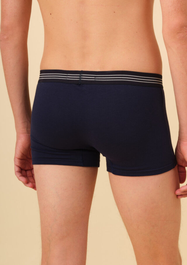 Montlimart - BOXER LEON BLEU MARINE