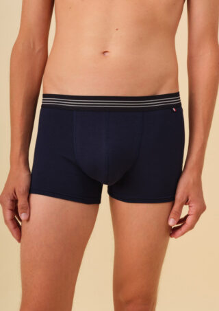 Boxer Leon Bleu Marine par la marque Montlimart Montlimart - Boxer Leon Bleu Marine
