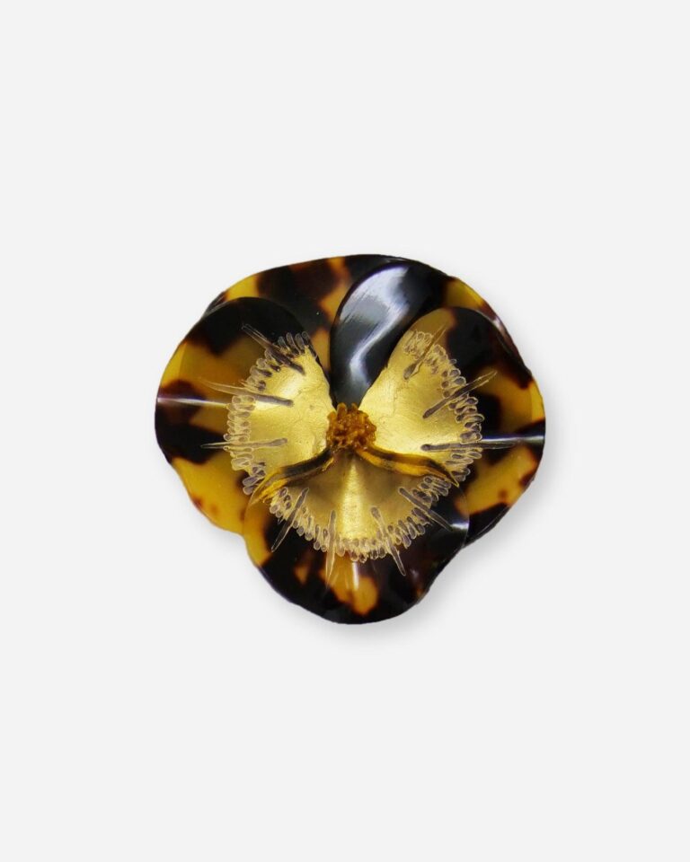 Ciléa Paris - Broche fleur Pensée - Grand