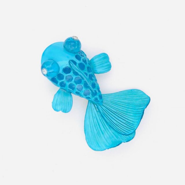 Ciléa Paris - Broche Koï Poisson – Blanc