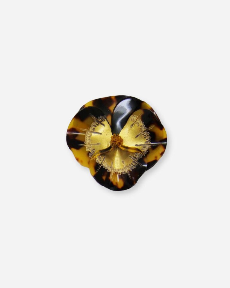 Ciléa Paris - Broche créateur Pensée - Petit