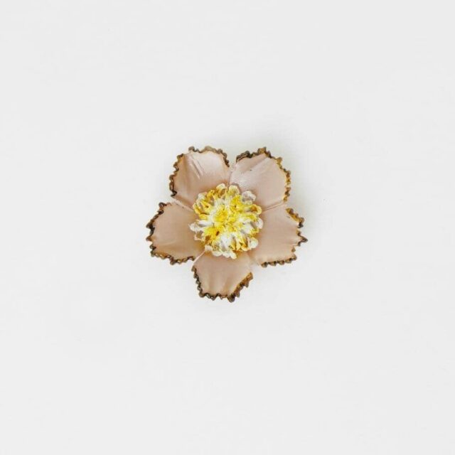 Ciléa Paris - Pin’s fleur Tuba – Vert