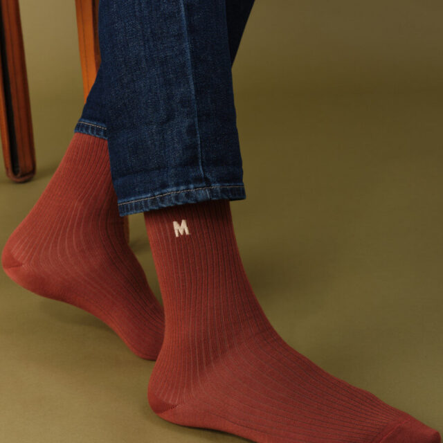 Montlimart - CHAUSSETTES MAINE TERRACOTTA