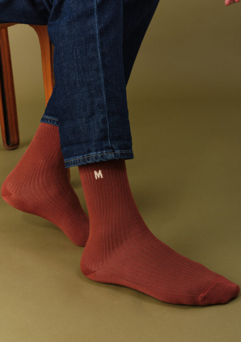 Montlimart - CHAUSSETTES MAINE TERRACOTTA