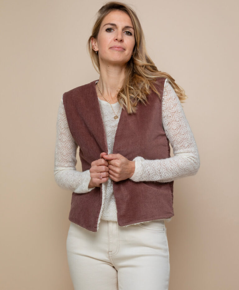 April et C - Gilet Basile - doublé velours