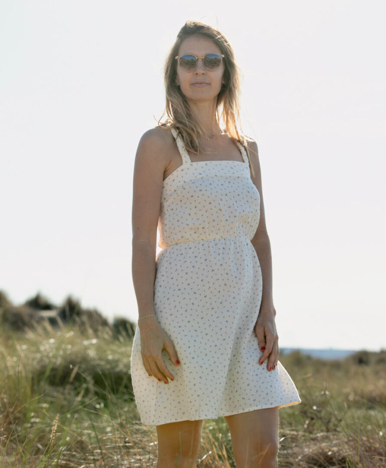 April et C - Robe Zoé - Petites fleurs