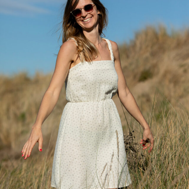 April et C - Robe Zoé - Petites fleurs