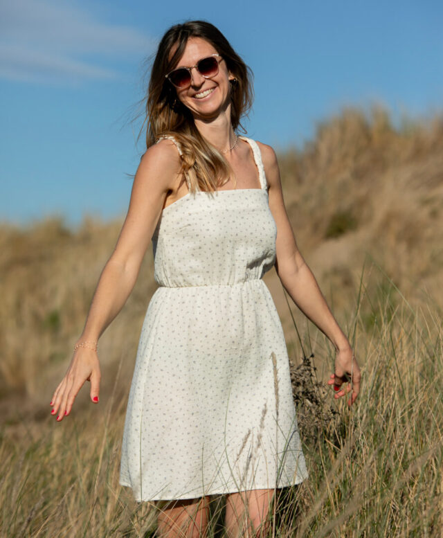 April et C - Robe Zoé - Petites fleurs