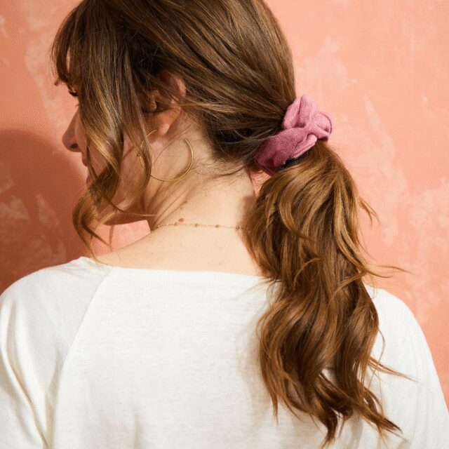 Lemahieu - Chouchou 100% Lin - Vieux Rose