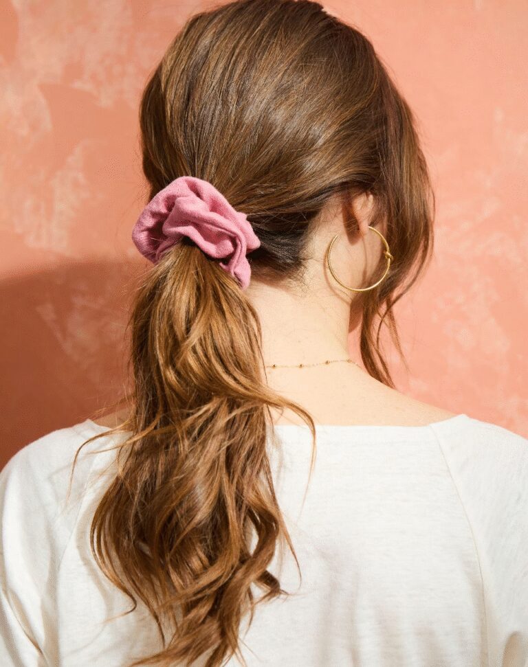 Lemahieu - Chouchou 100% Lin - Vieux Rose