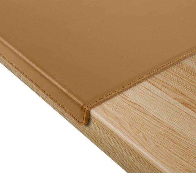 Lavoisier Maroquinier - Coffret à rebord 60cm en cuir gold - COF-600-60