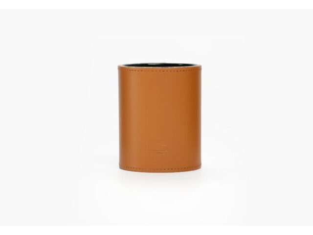 Lavoisier Maroquinier - Coffret à rebord 60cm en cuir gold - COF-600-60