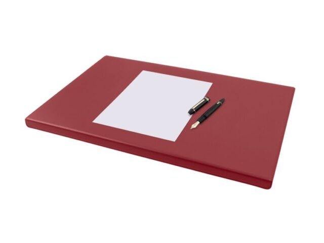 Lavoisier Maroquinier - Coffret à rebord 50cm en cuir rouge - COF-600-50