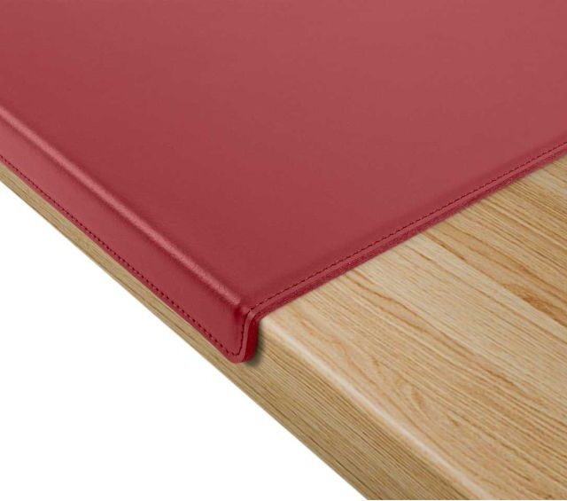 Lavoisier Maroquinier - Coffret à rebord 50cm en cuir rouge - COF-600-50