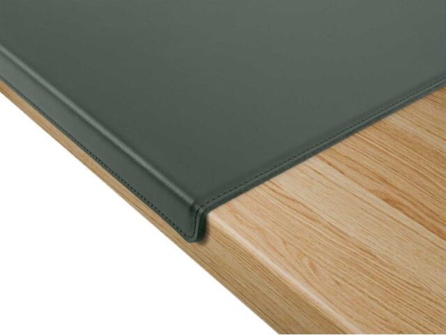 Lavoisier Maroquinier - Coffret à rebord 60cm en cuir vert - COF-600-60