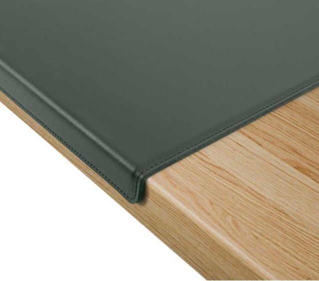 Lavoisier Maroquinier - Coffret à rebord 60cm en cuir vert - COF-600-60