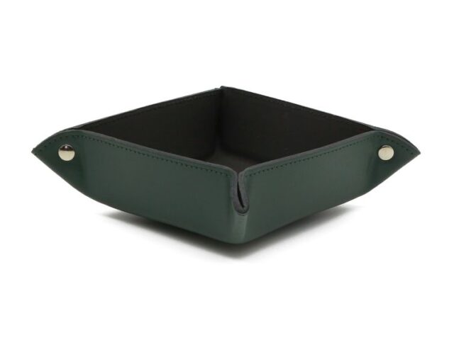 Lavoisier Maroquinier - Coffret à rebord 60cm en cuir vert - COF-600-60