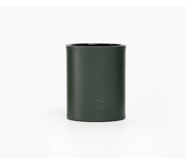 Lavoisier Maroquinier - Coffret à rebord 50cm en cuir vert - COF-600-50