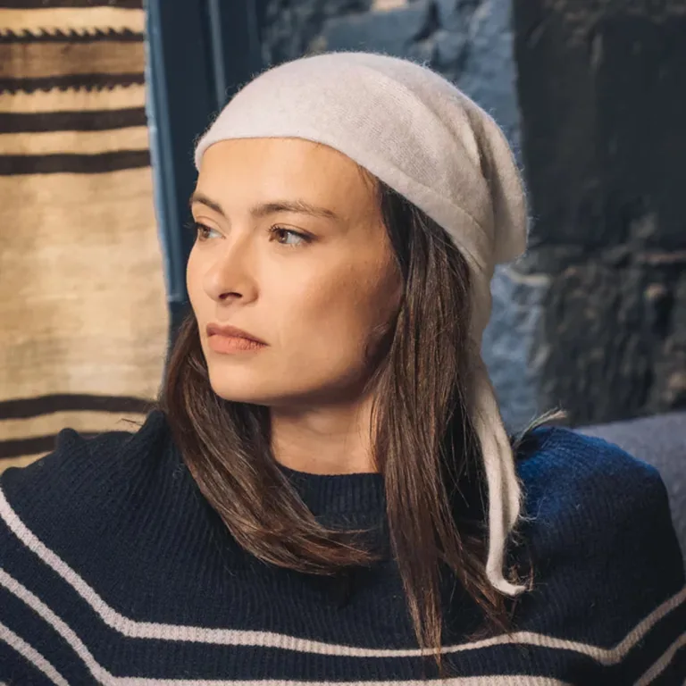 Cézembre - Bandana COLETTE (Alpaga) - Écru