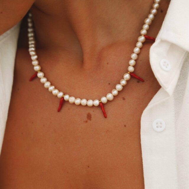 Maison Mallow - Collier de perles Guéthary