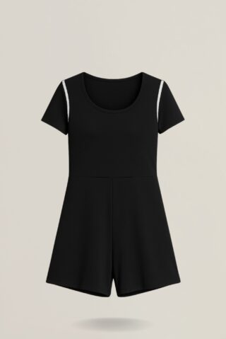 La combi short GRÀCIA par la marque La Pièce Paris La Pièce Paris - La combi short GRÀCIA