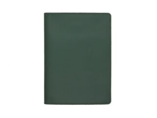 LAVOISIER Maroquinier - Conférencier A5 en cuir vert anglais