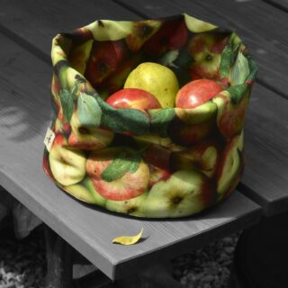 Maron Bouillie - Corbeille de fruits en tissu écologique Pommes de Maron Bouillie