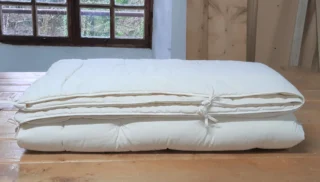 Dormilaine - Couette 4 saisons en laine française 220g/m2 + 330g/m2