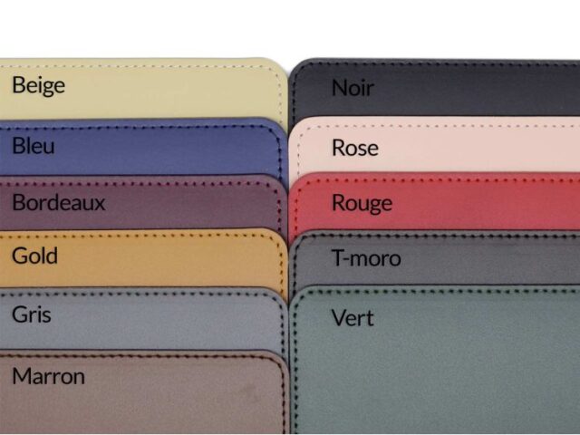 Lavoisier Maroquinier - Devis sous-main sur plan