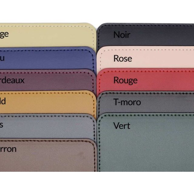 Lavoisier Maroquinier - Devis sous-main sur plan