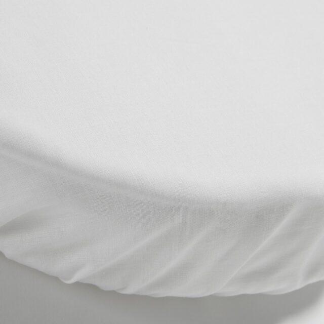 Atelier Morphée - Drap housse blanc ovale