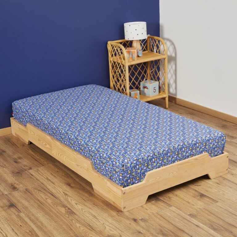 Atelier Morphée - Drap housse Arcade bleu
