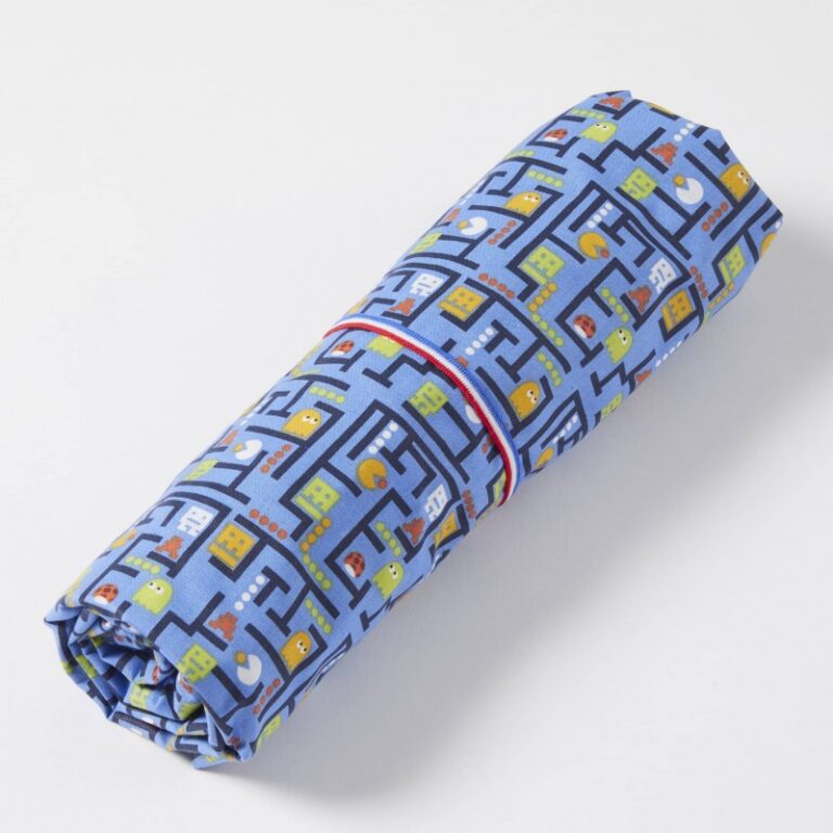 Atelier Morphée - Drap housse Arcade bleu