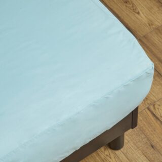L’Atelier de Morphée - Drap housse bi-tête bleu