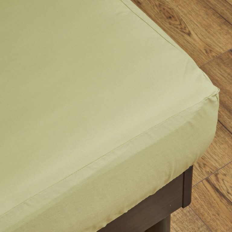 Atelier Morphée - Drap housse bi-tête vert