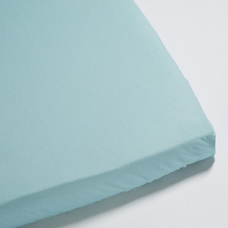 Atelier Morphée - Drap housse bleu pour bébé