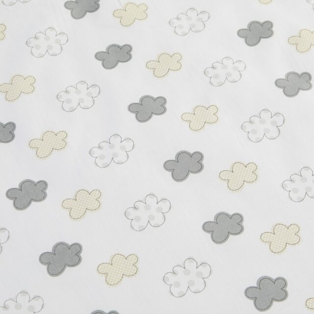 Atelier Morphée - Drap housse en coton Petit Nuage